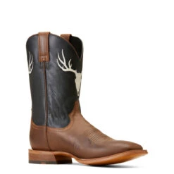 Ariat Mens Rifle Brown & Inkwell Crosshair Wide Square Toe Boots -Ariat Shop P2789225 4 89057.1692304511