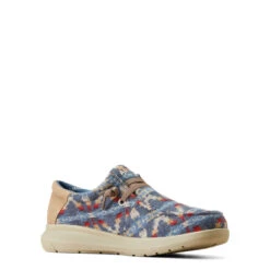 Ariat Mens Blue Blanket Wooly Hilo Slip On Shoes -Ariat Shop P2790040 3 75003.1692304565