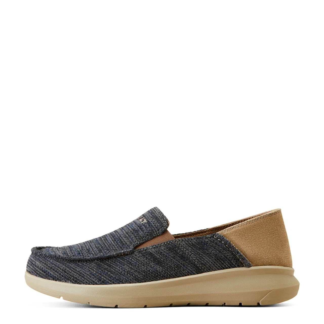 Ariat Mens Heathered Denim Hilo 360 Degree Slip On Shoes 4 Ariat Mens Heathered Denim Hilo 360 Degree Slip On Shoes - Image 4