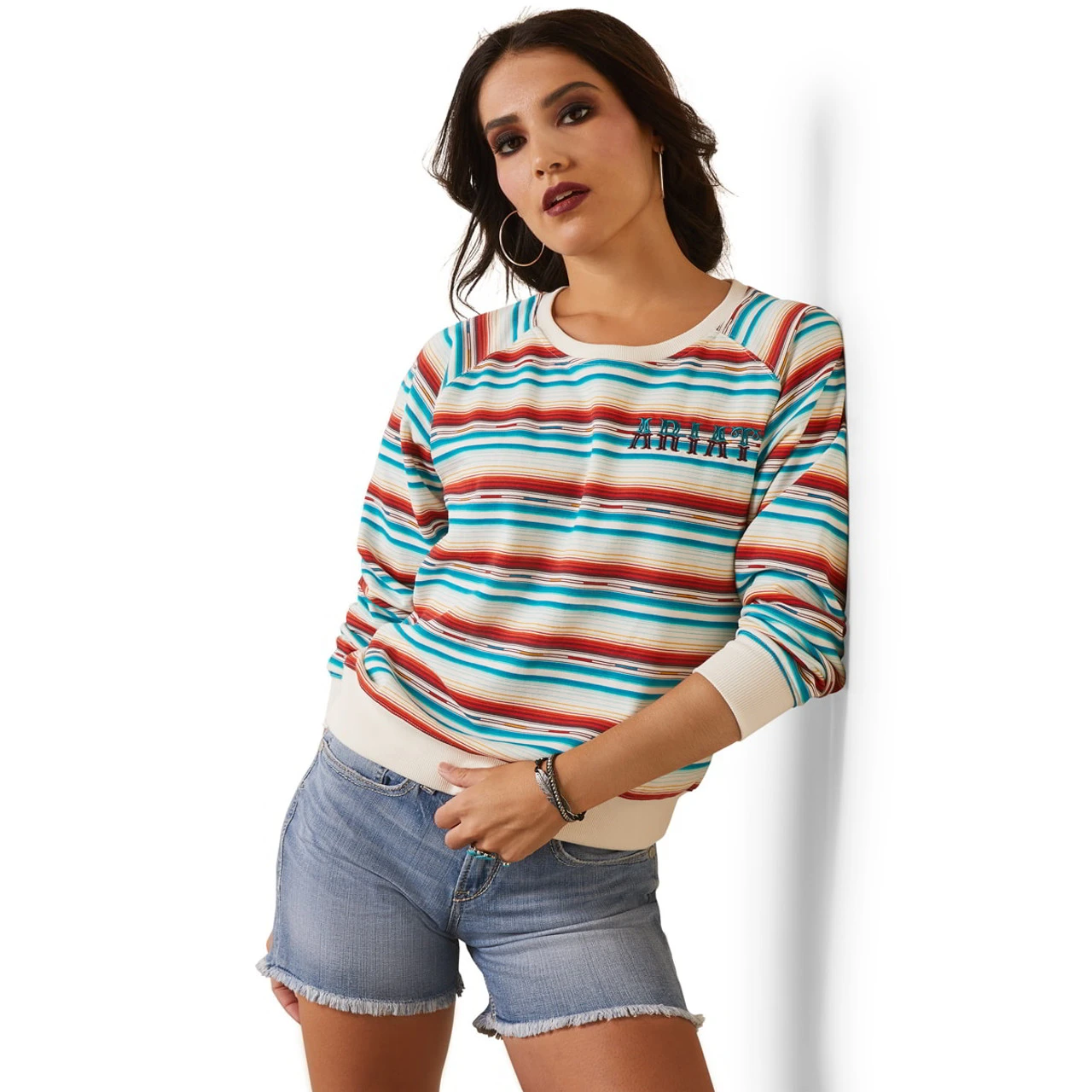 Ariat Womens R.E.A.L. Rosa Serape Sweater 1 Ariat Womens R.E.A.L. Rosa Serape Sweater