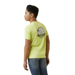Ariat Boys Citron Charger Ariat Seal Short Sleeve T-Shirt -Ariat Shop P2805325 3 75143.1683573466